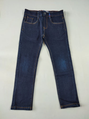 Jeans skinny bleu foncé, moins cher chez Petit Kiwi