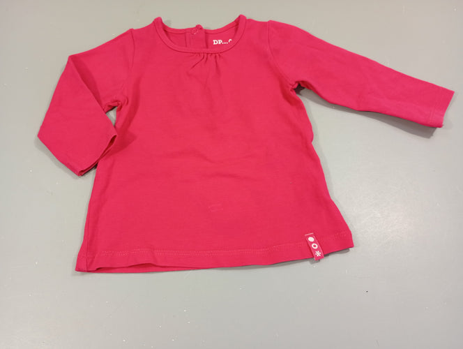 T-shirt m.l rose, moins cher chez Petit Kiwi