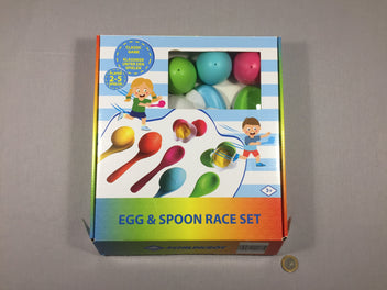Egg & spoon race set 3+