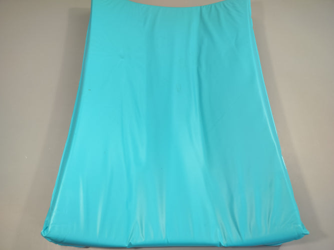 Matelas à langer bleu, quelques traces, moins cher chez Petit Kiwi