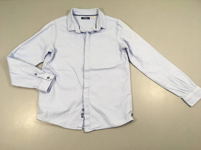 Chemise m.l bleu texturée motifs, moins cher chez Petit Kiwi