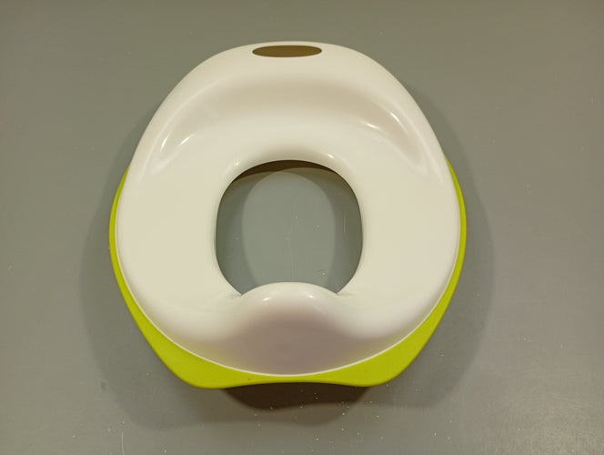 Réducteur toilette vert  et blanc, moins cher chez Petit Kiwi