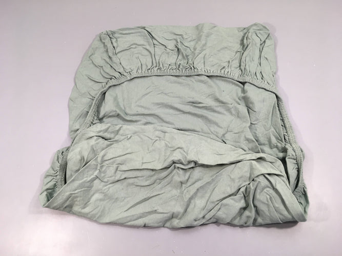 Housse pour matelas 60x120cm verte, moins cher chez Petit Kiwi