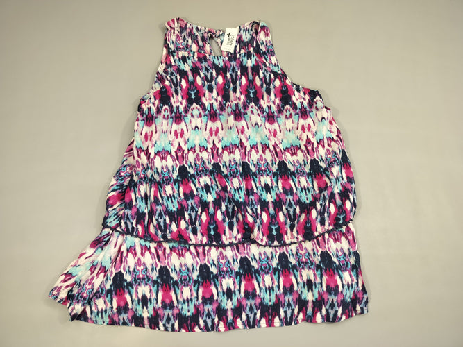 Blouse fluide s.m multicolore (rose, bleu marine blanc,..), moins cher chez Petit Kiwi