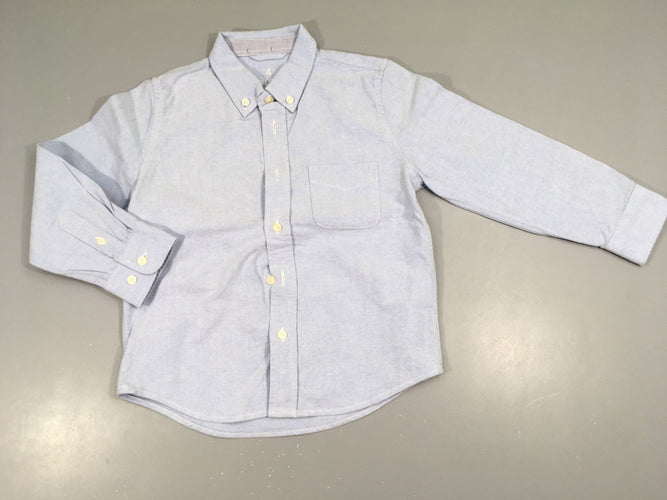 Chemise m.l bleu clair, moins cher chez Petit Kiwi