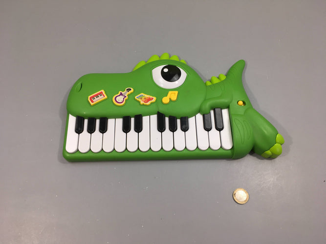 Dino Piano - Piano Jouets, +12m - fonctionne, moins cher chez Petit Kiwi