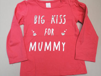 T-shirt m.l rose Kiss Mummy