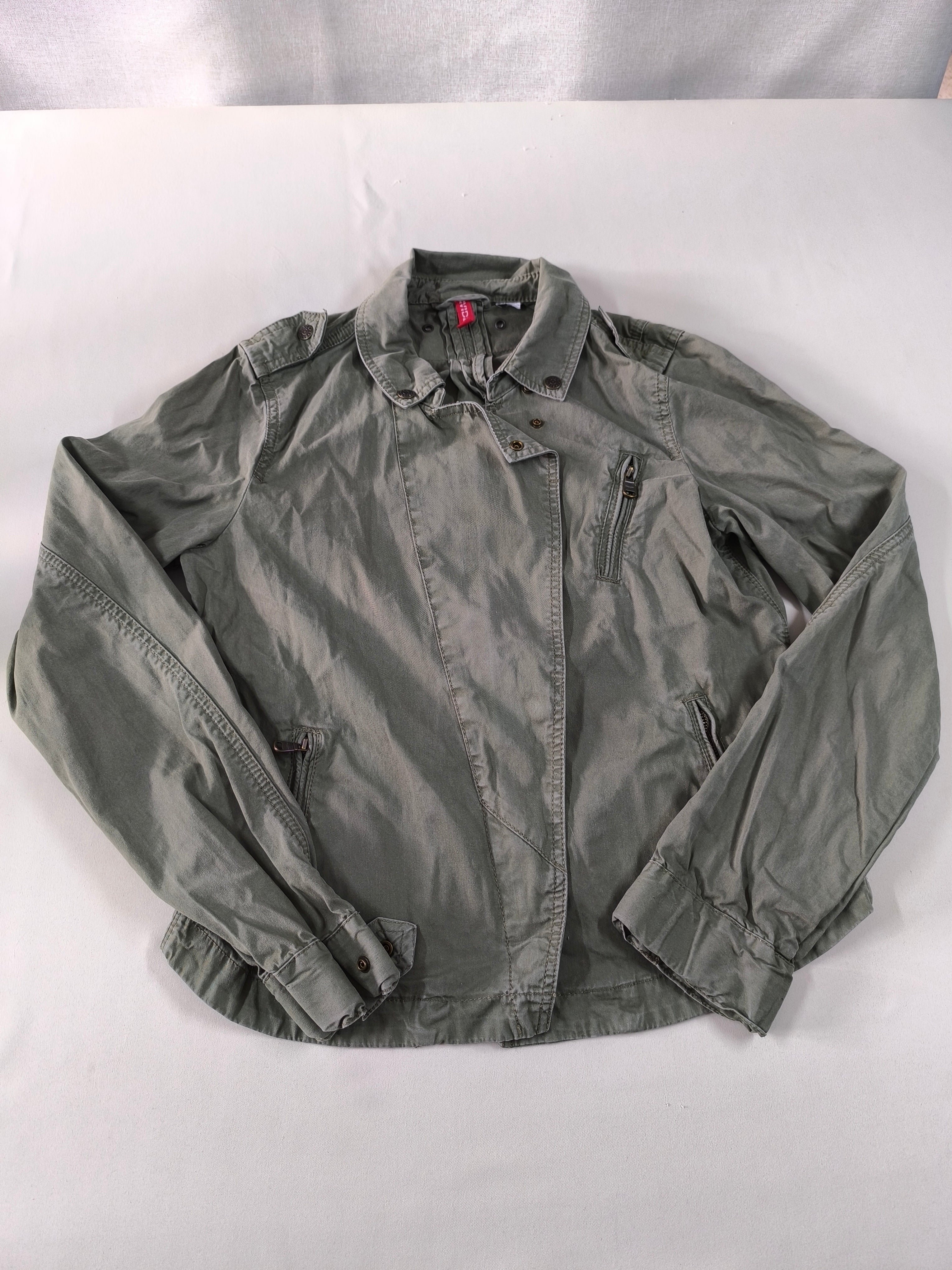 Veste kaki, pas d'étiquette taille estimée