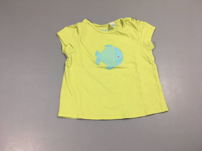 T-shirt m.c anis poisson, moins cher chez Petit Kiwi