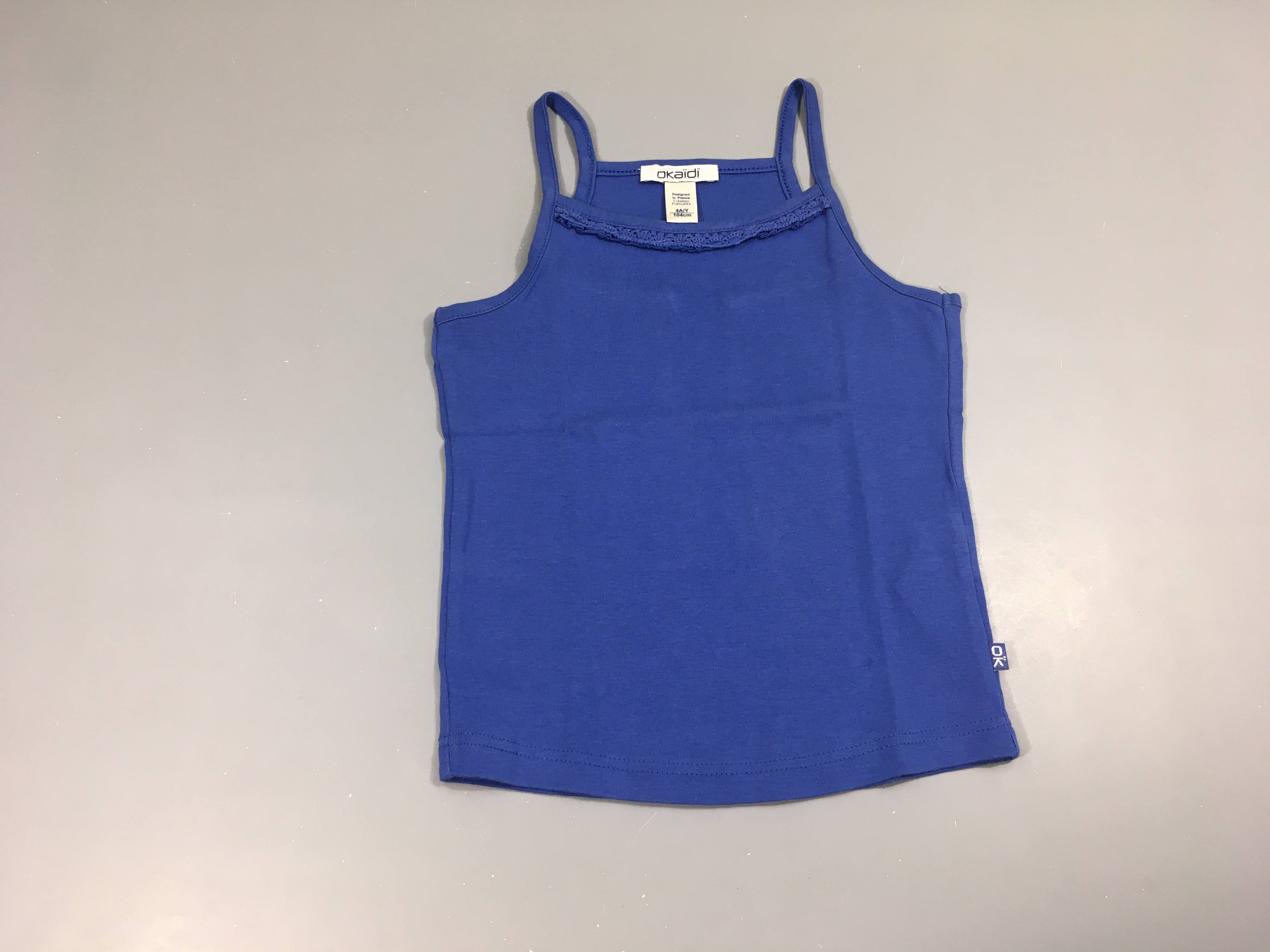 Top jersey bleu