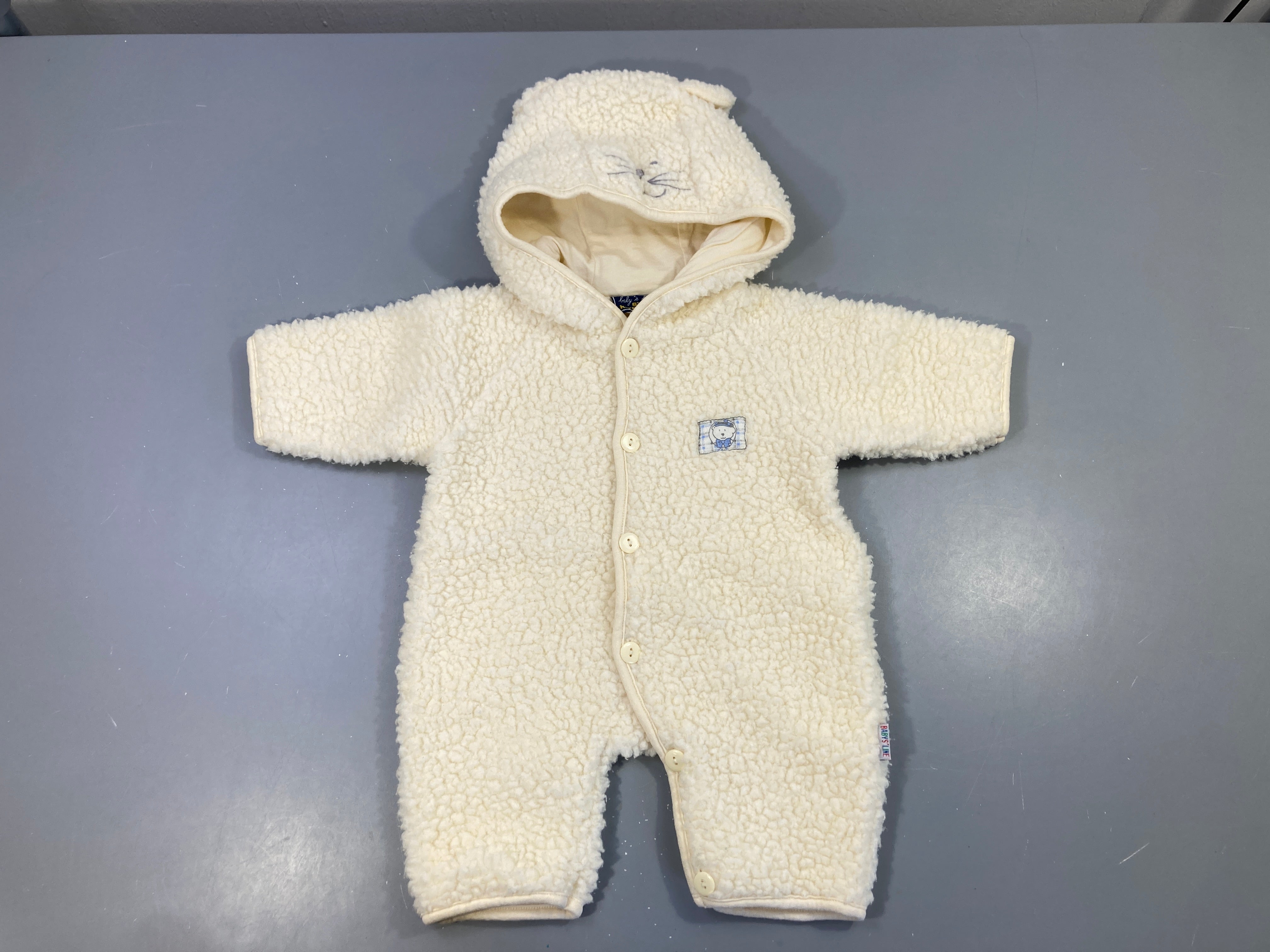 Combinaison Kitiwatt Teddy écru