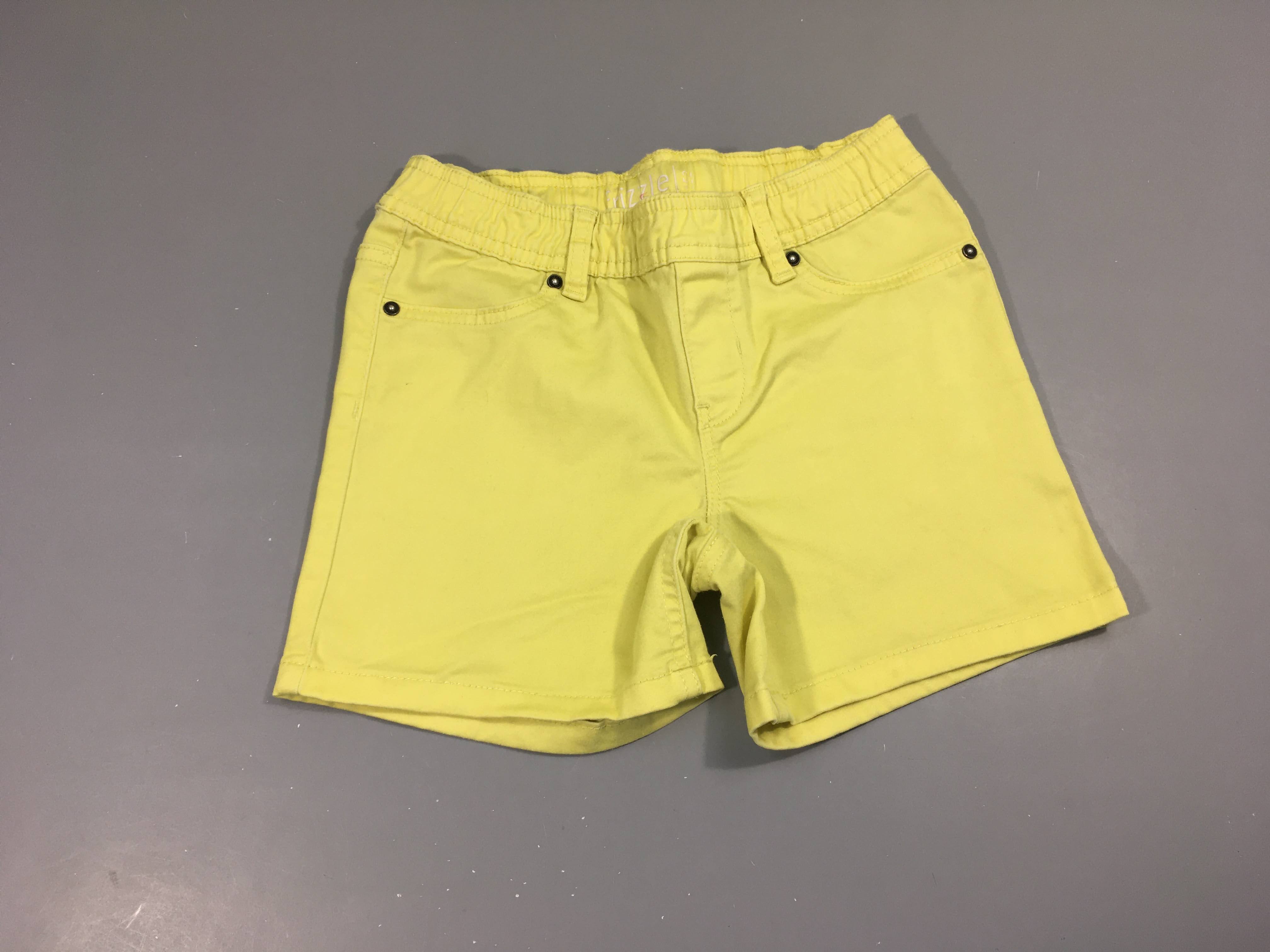 Short jaune vif