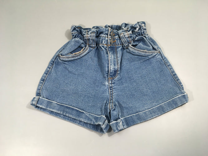 Short jean à revers, moins cher chez Petit Kiwi