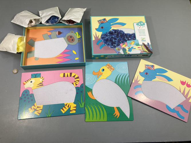 Laine et scratch 3-6ans - complet, moins cher chez Petit Kiwi