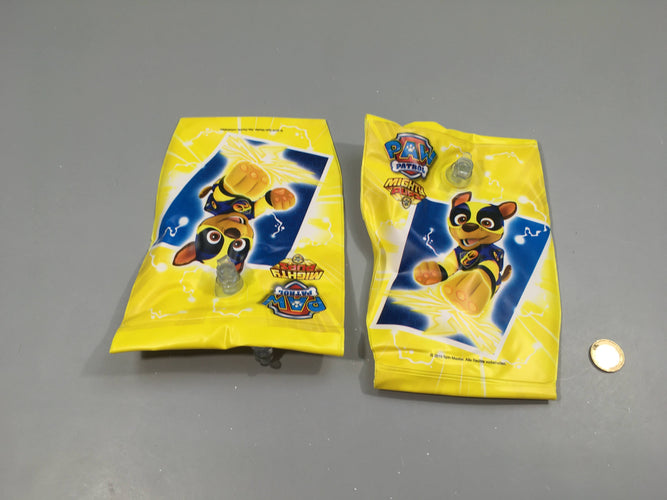 Brassards jaunes Paw patrol, moins cher chez Petit Kiwi