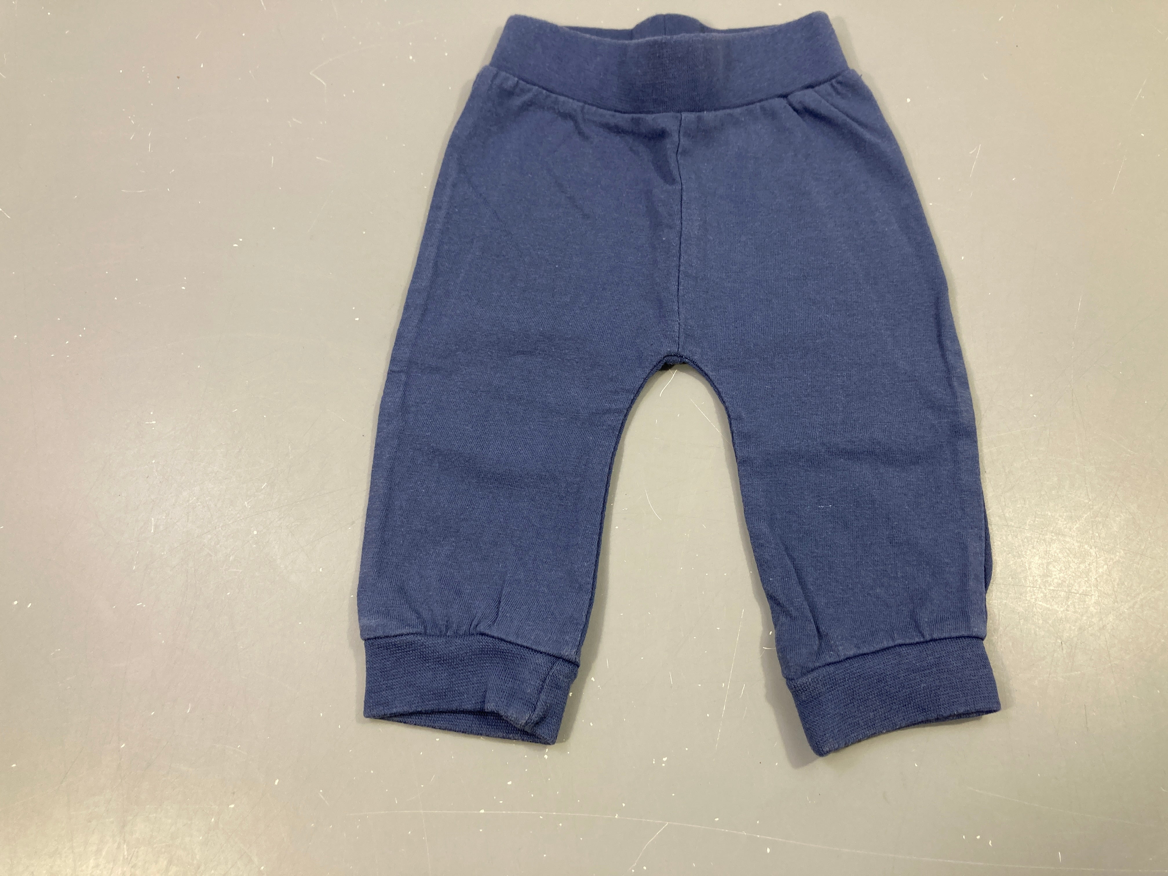 Pantalon jersey bleu