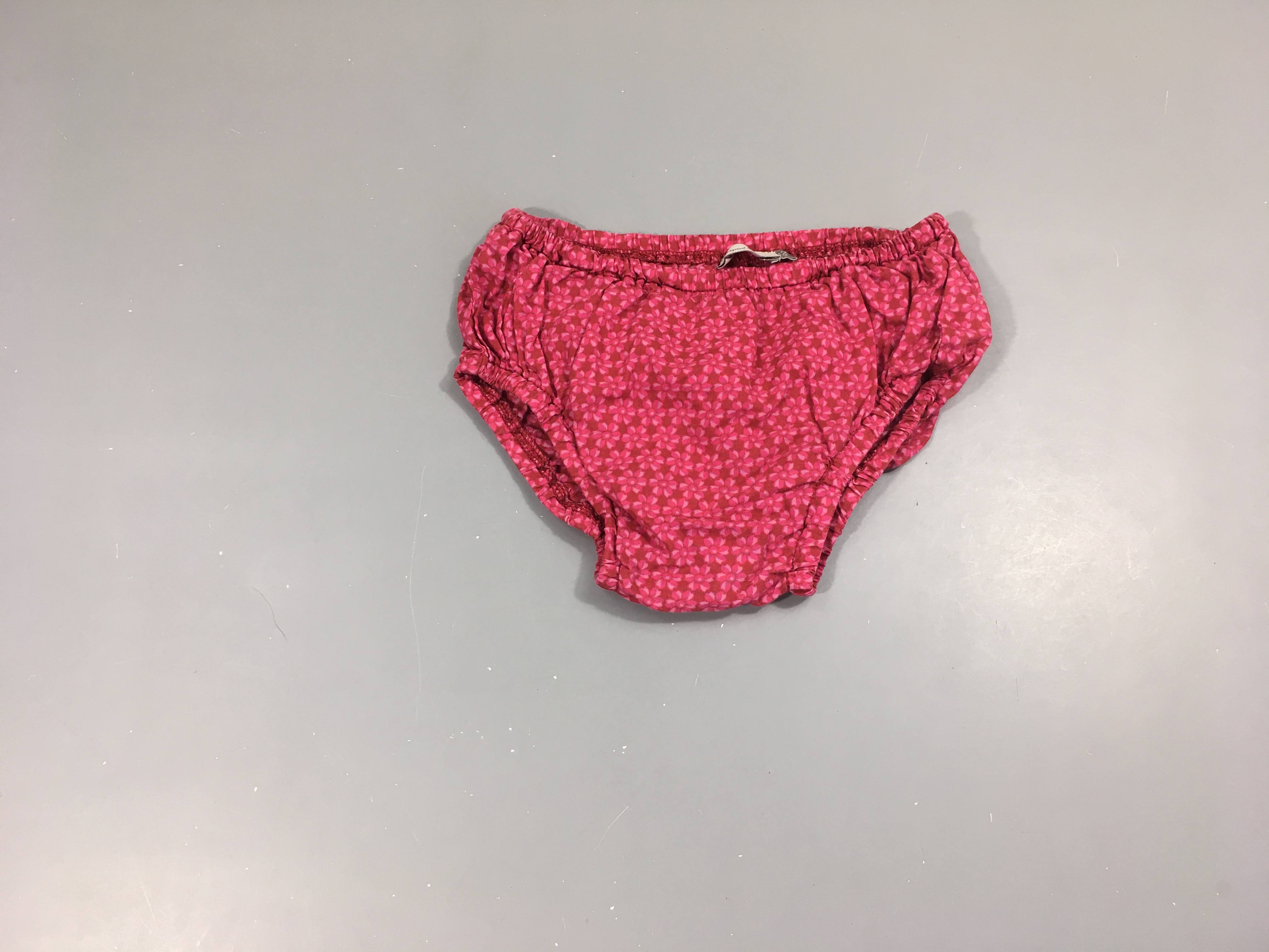 Bloomer rose foncé motifs