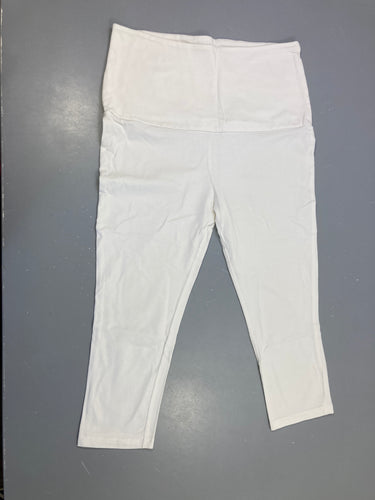 Legging court blanc , pas de taille indiquée  34, moins cher chez Petit Kiwi