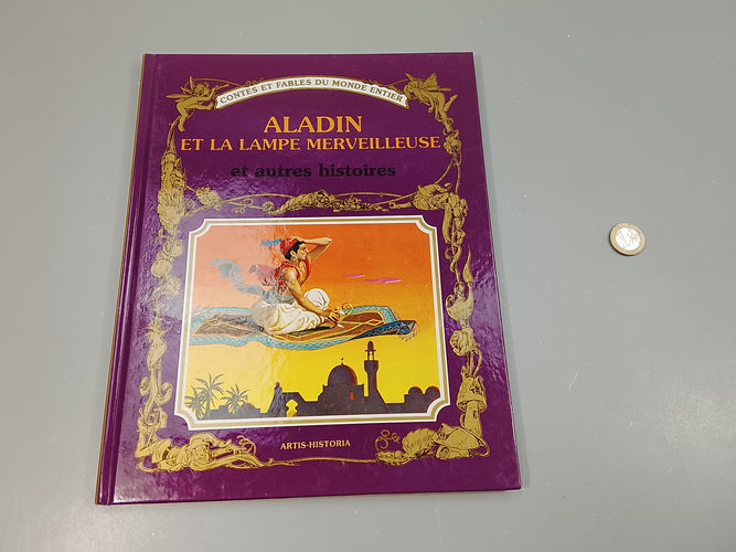 Contes et fables du monde entier.Aladin et la lampe merveilleuse et autres histoires, moins cher chez Petit Kiwi
