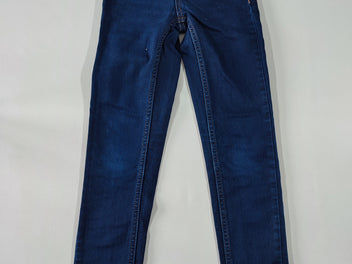 Jeans skinny bleu foncé poches sur le devant