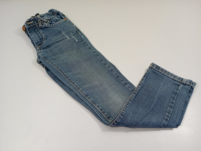 Jeans effet éraillé, moins cher chez Petit Kiwi