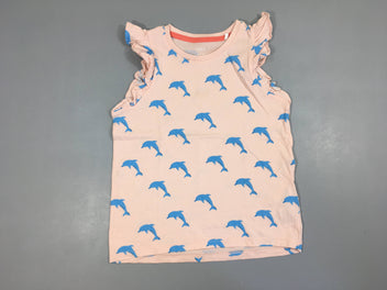 T-shirt m.c saumons dauphins froufrou
