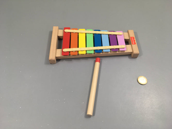 Xylophone en bois, moins cher chez Petit Kiwi