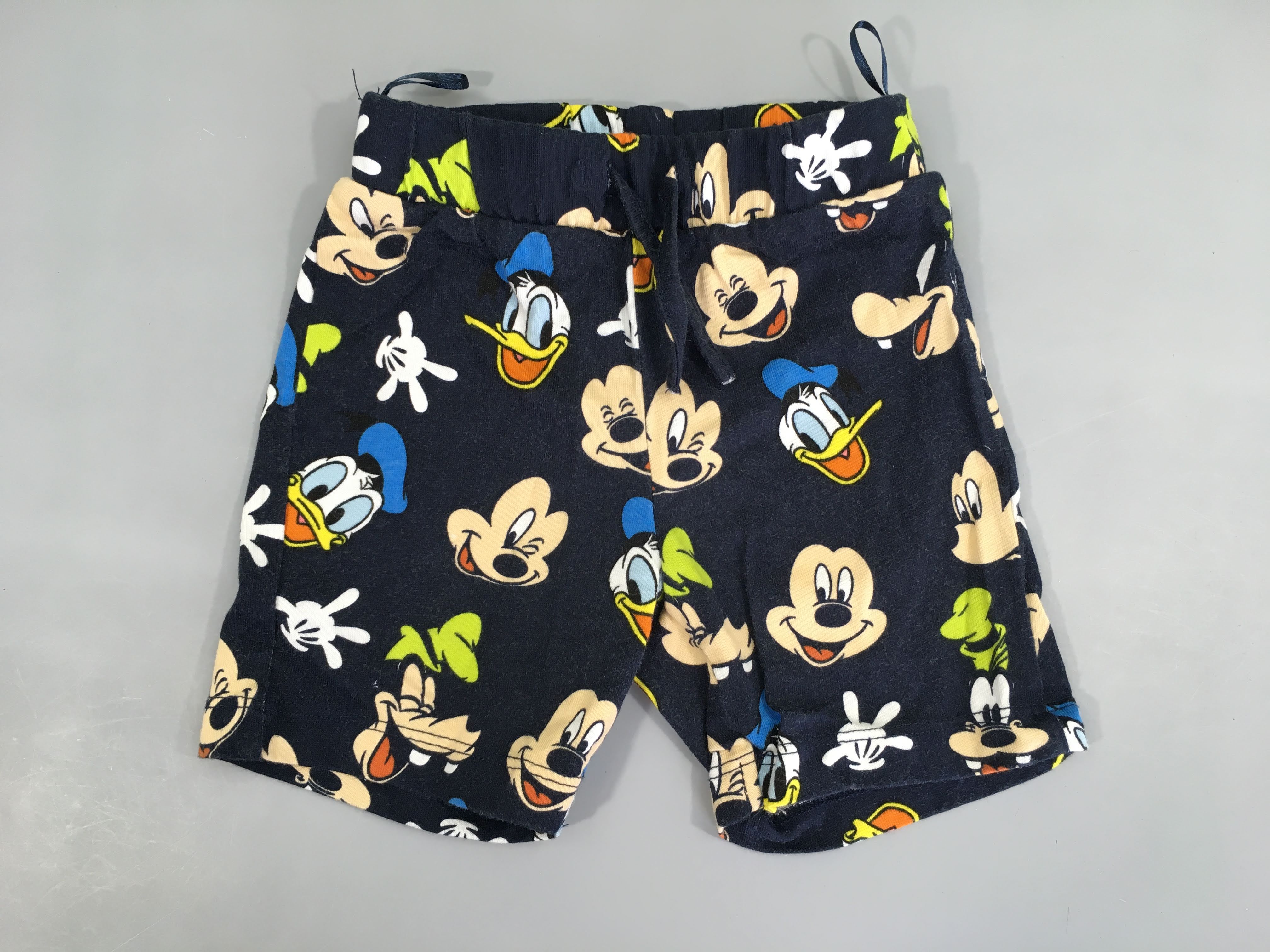 Bermuda jersey bleu foncé Mickey