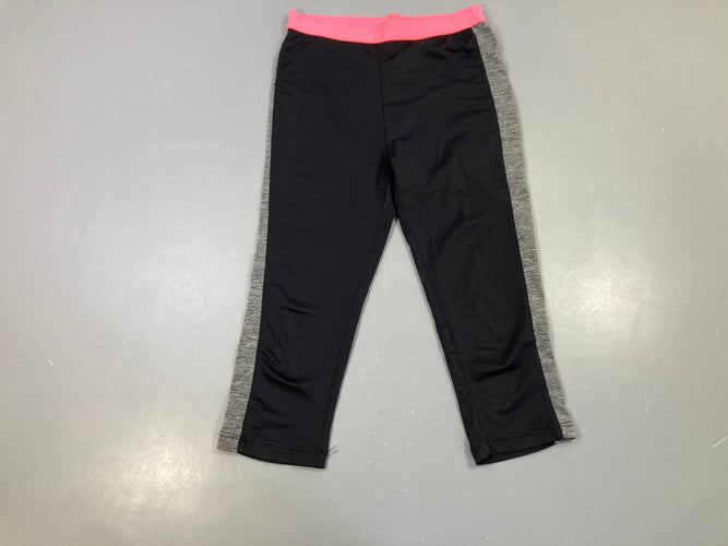 Legging de sport noir , gris flammé, rose, moins cher chez Petit Kiwi
