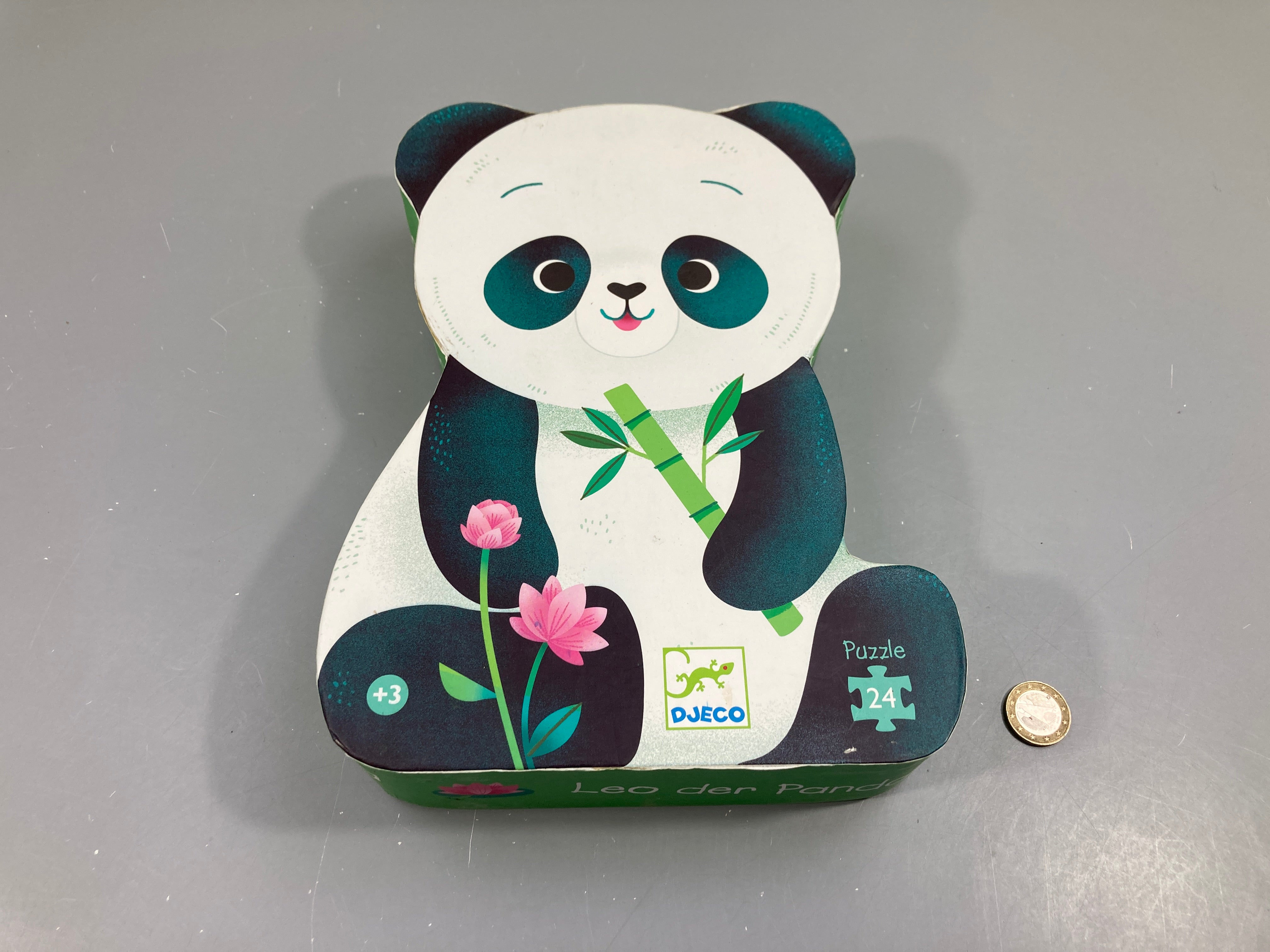 Etat neuf Puzzle 24pcs Léo le panda 3+ - complet