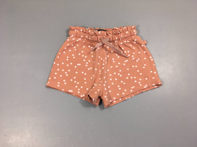 Short jersey rose pois, moins cher chez Petit Kiwi