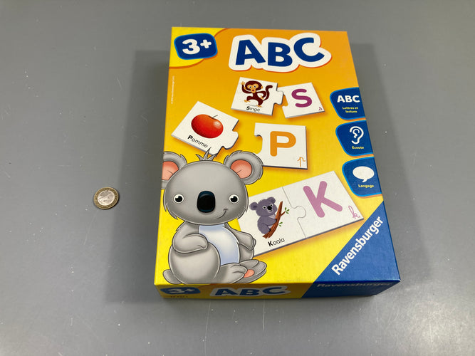ABC (puzzles pou apprendre l'alphabet), 3+ - Complet, moins cher chez Petit Kiwi