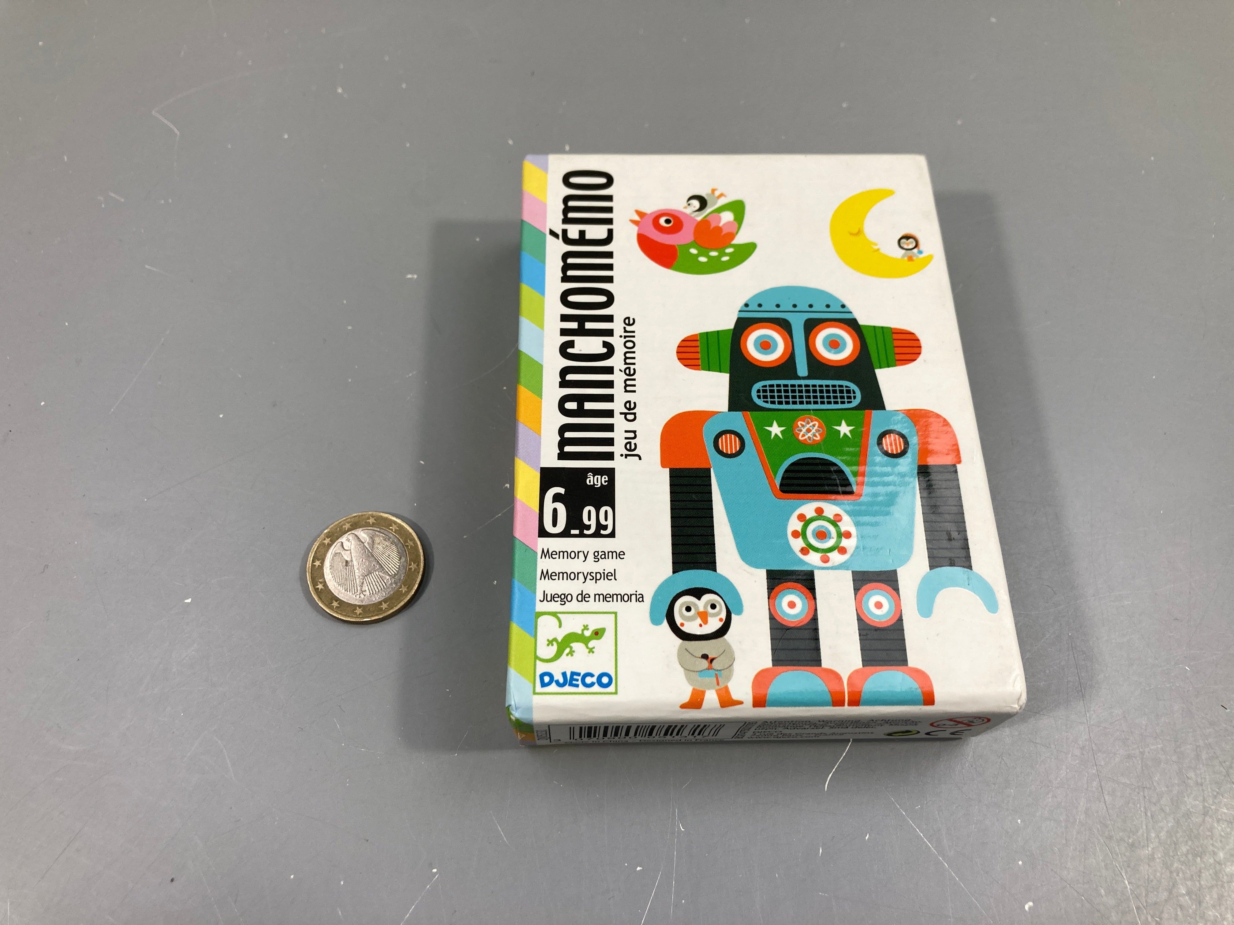 Etat neuf Manchomémo, jeu de mémoire 6+ - complet