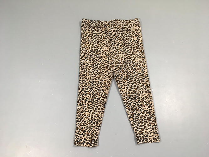 Legging léopard, moins cher chez Petit Kiwi