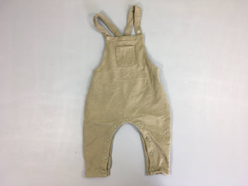 Salopette molleton kaki