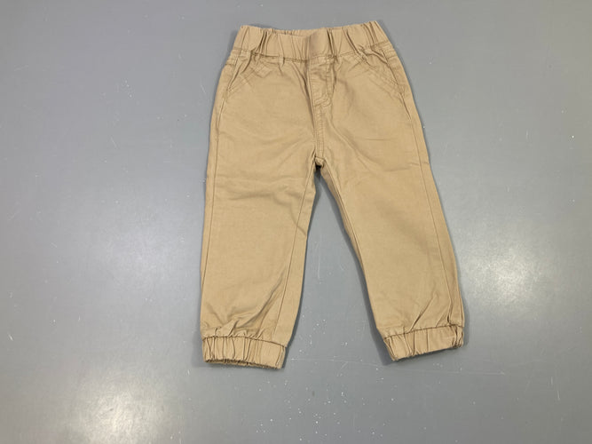 Etat Neuf Pantalon jogger beige tec, moins cher chez Petit Kiwi