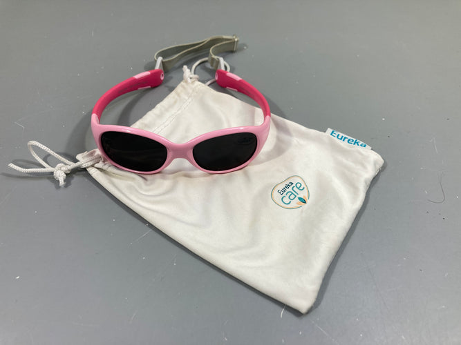 Lunettes de soleil rose Size 2, Eureka Care UV 400 Categorie 4, moins cher chez Petit Kiwi