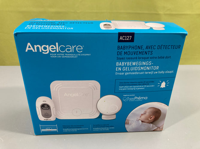 Babyphone avec déte.cteur de mouvements AC127 d’Angelcare, moins cher chez Petit Kiwi