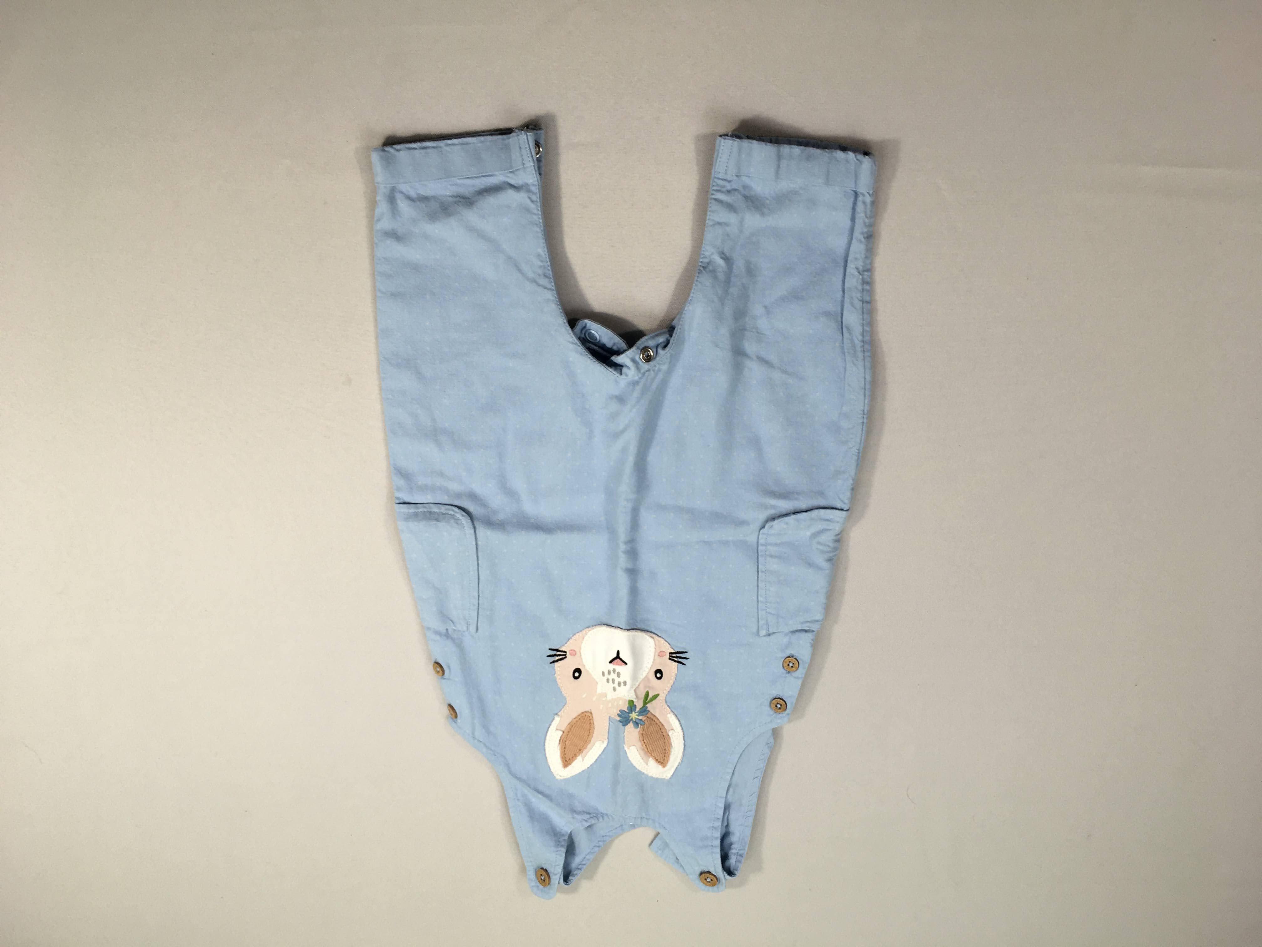 Salopette denim lapin
