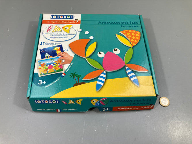 Animaux des îles Polynesia Jeu magnétique +3a Complet!, moins cher chez Petit Kiwi