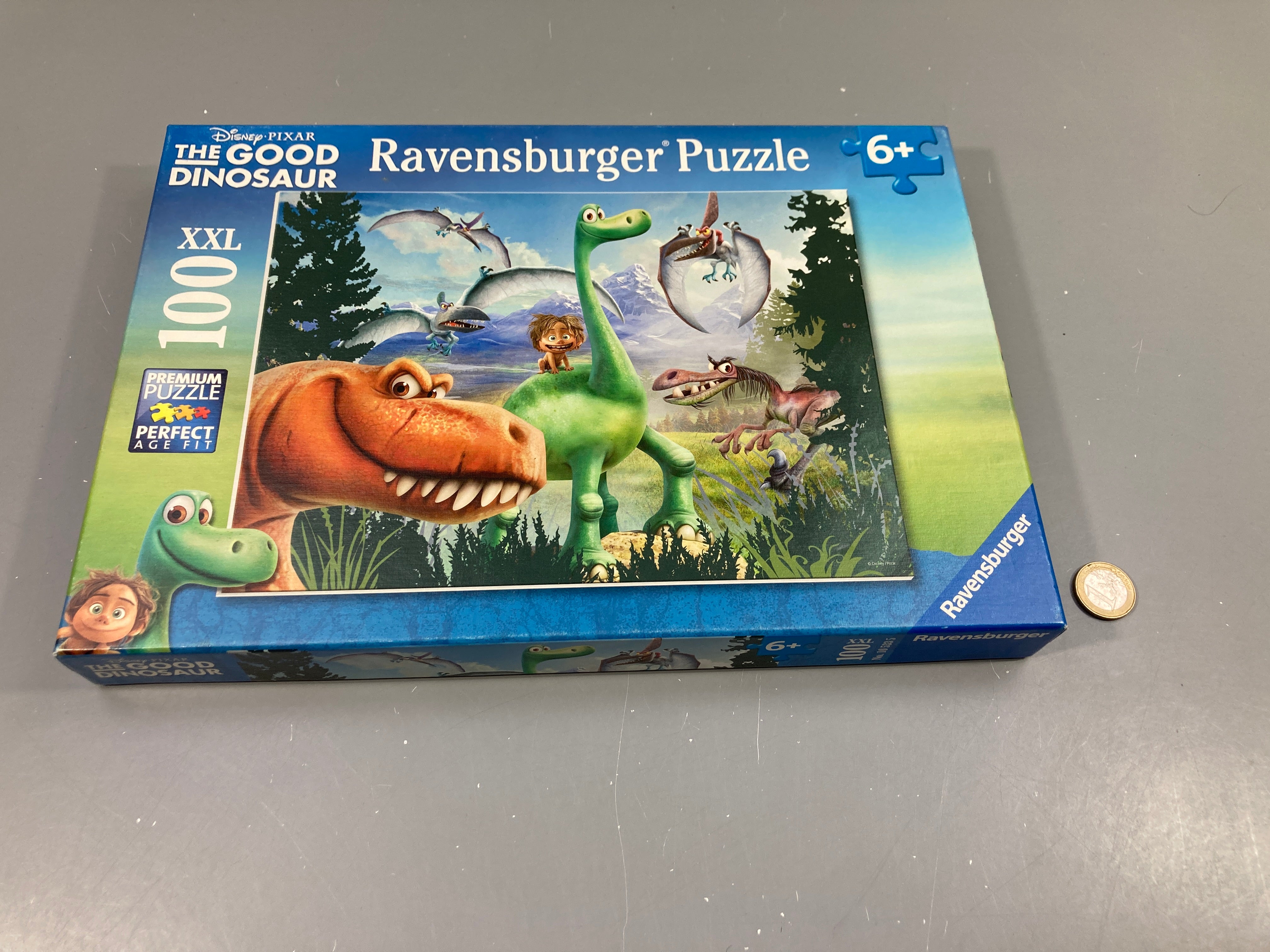 Puzzle xxl The good dinosaure 100pcs Complet +6a