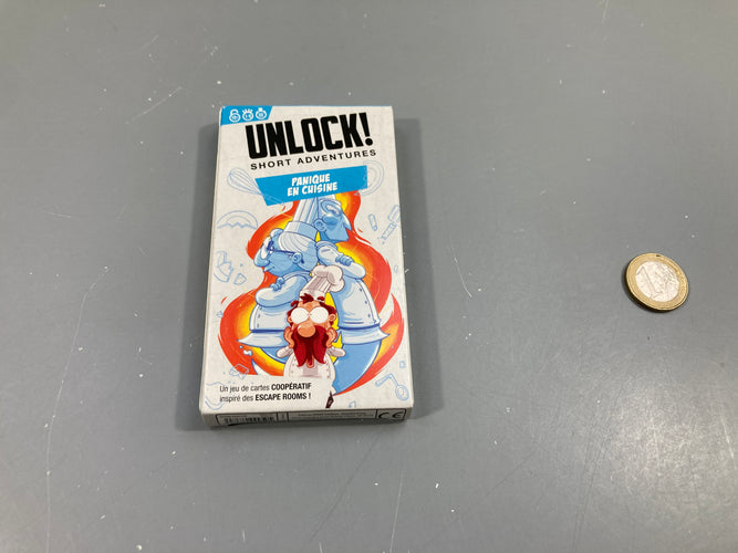 Unlock-Panique en cuisine  +10a, moins cher chez Petit Kiwi