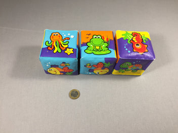 3 cubes Playgro à empiler