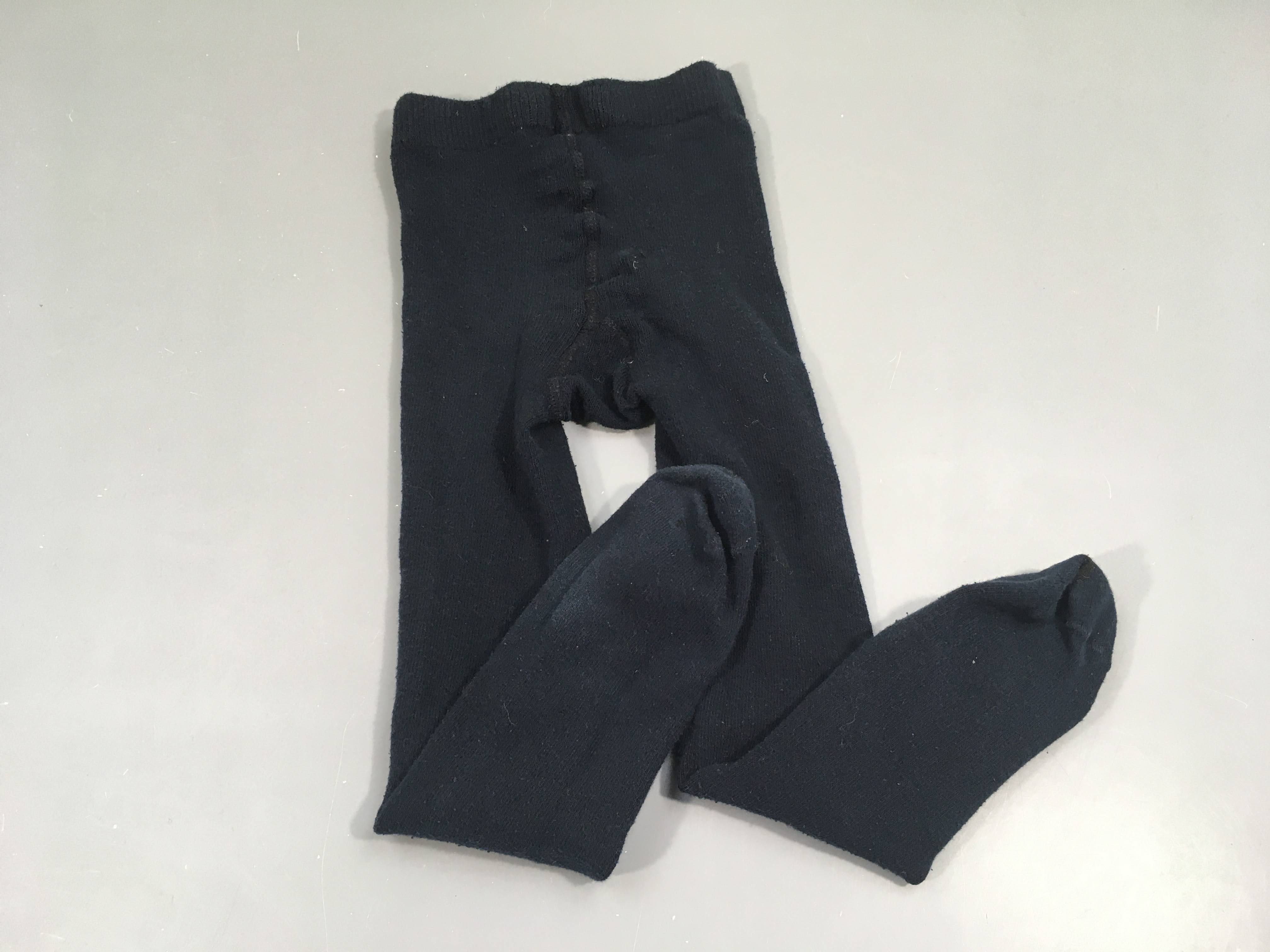 Collants bleu foncé