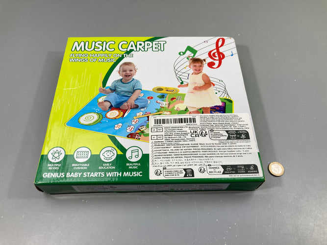 Tapis musical, avec baguettes et modes multiples - fonctionne, moins cher chez Petit Kiwi