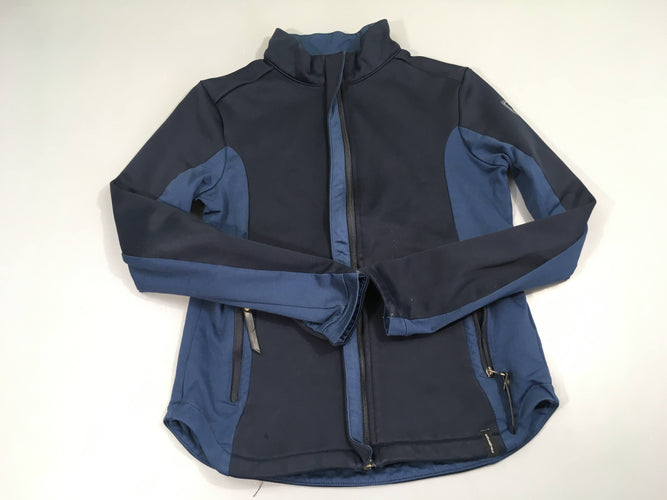 Gilet d'équitation bleu Fouganza, moins cher chez Petit Kiwi