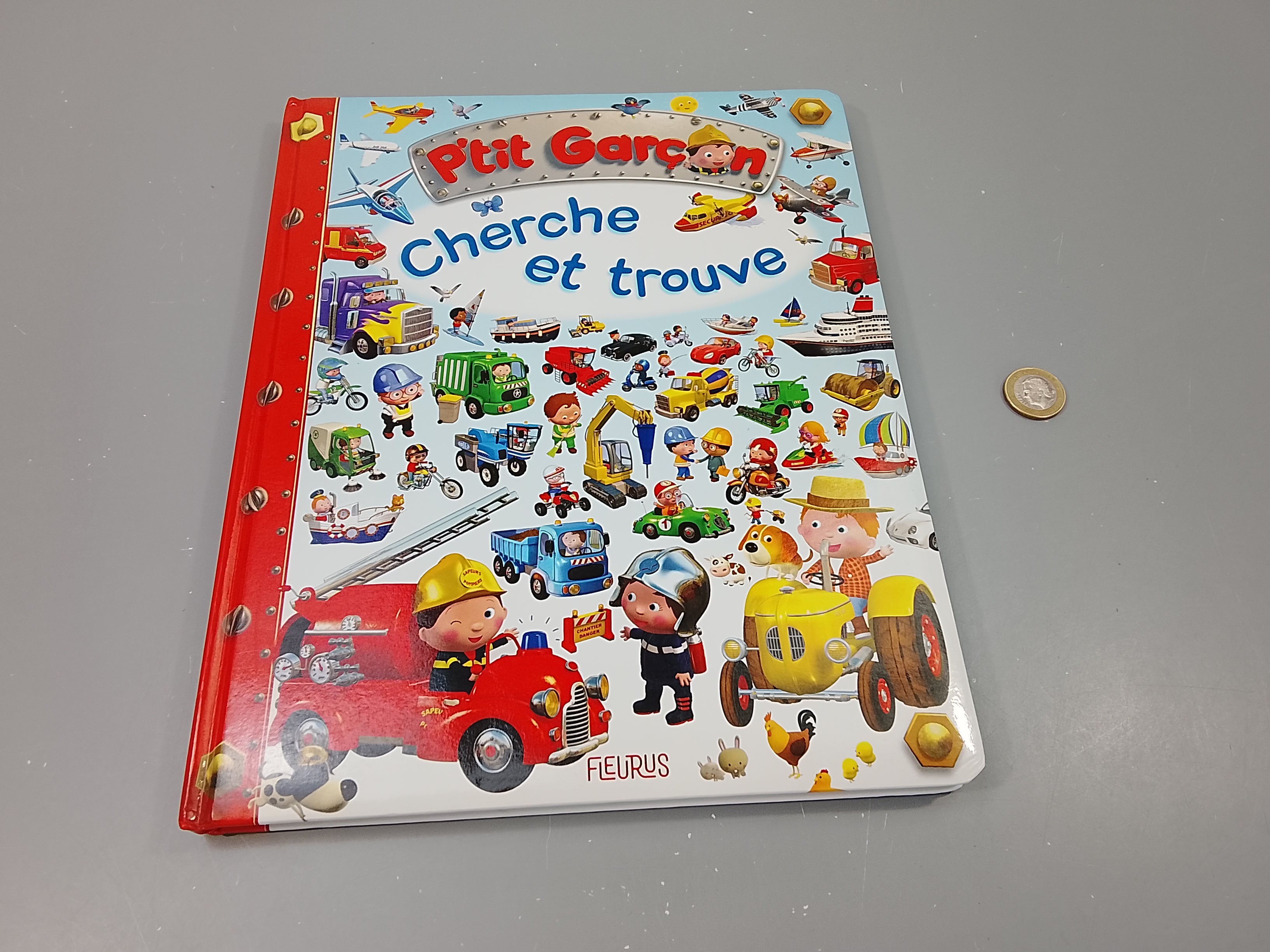 P'tit garçon, Cherche et trouve