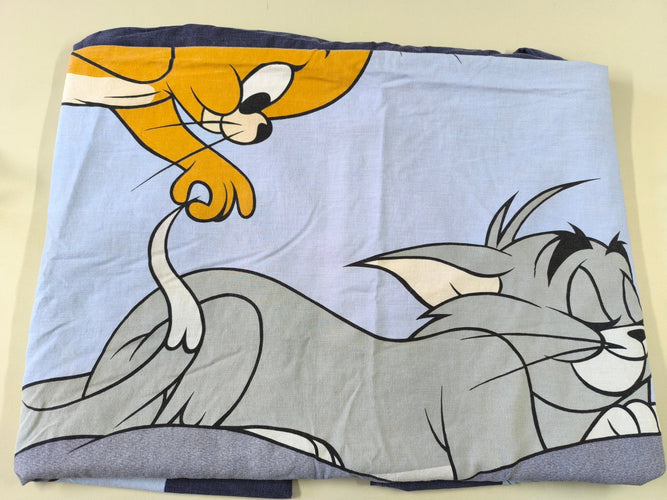 Housse de couette "Tom & Jerry", lit 1p., moins cher chez Petit Kiwi