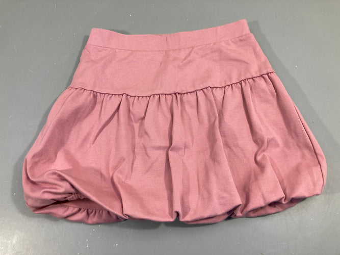 Jupe ballon jersey rose, moins cher chez Petit Kiwi