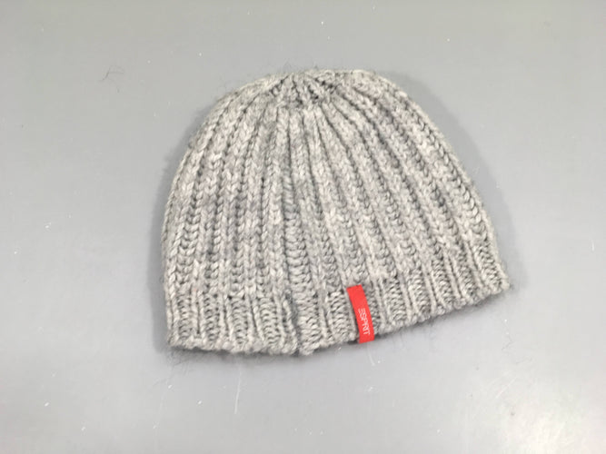Bonnet gris clair, moins cher chez Petit Kiwi